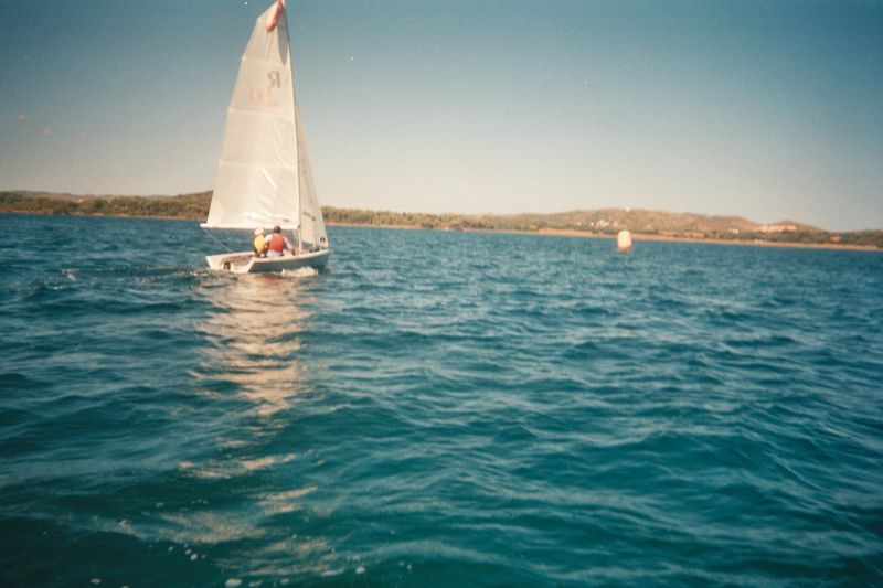 RS200 sailing wednesday morning